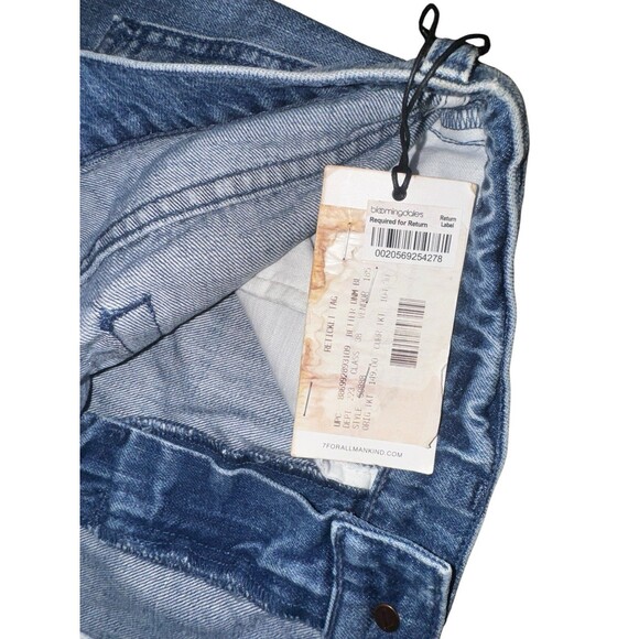 NWT Seven 7 for all Mankind denim shorts 25 - Picture 6 of 6